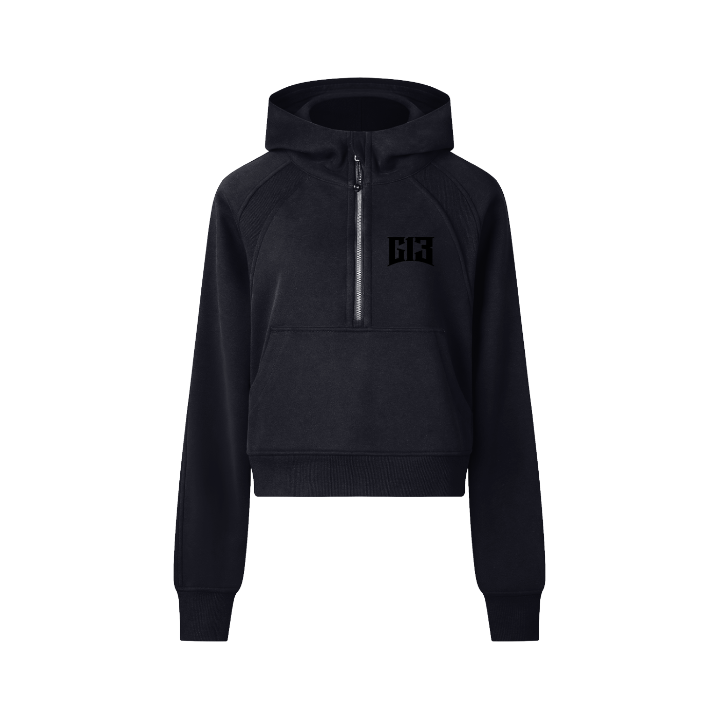 Cropped Half-Zip Hoodie – G13 Athletic Co