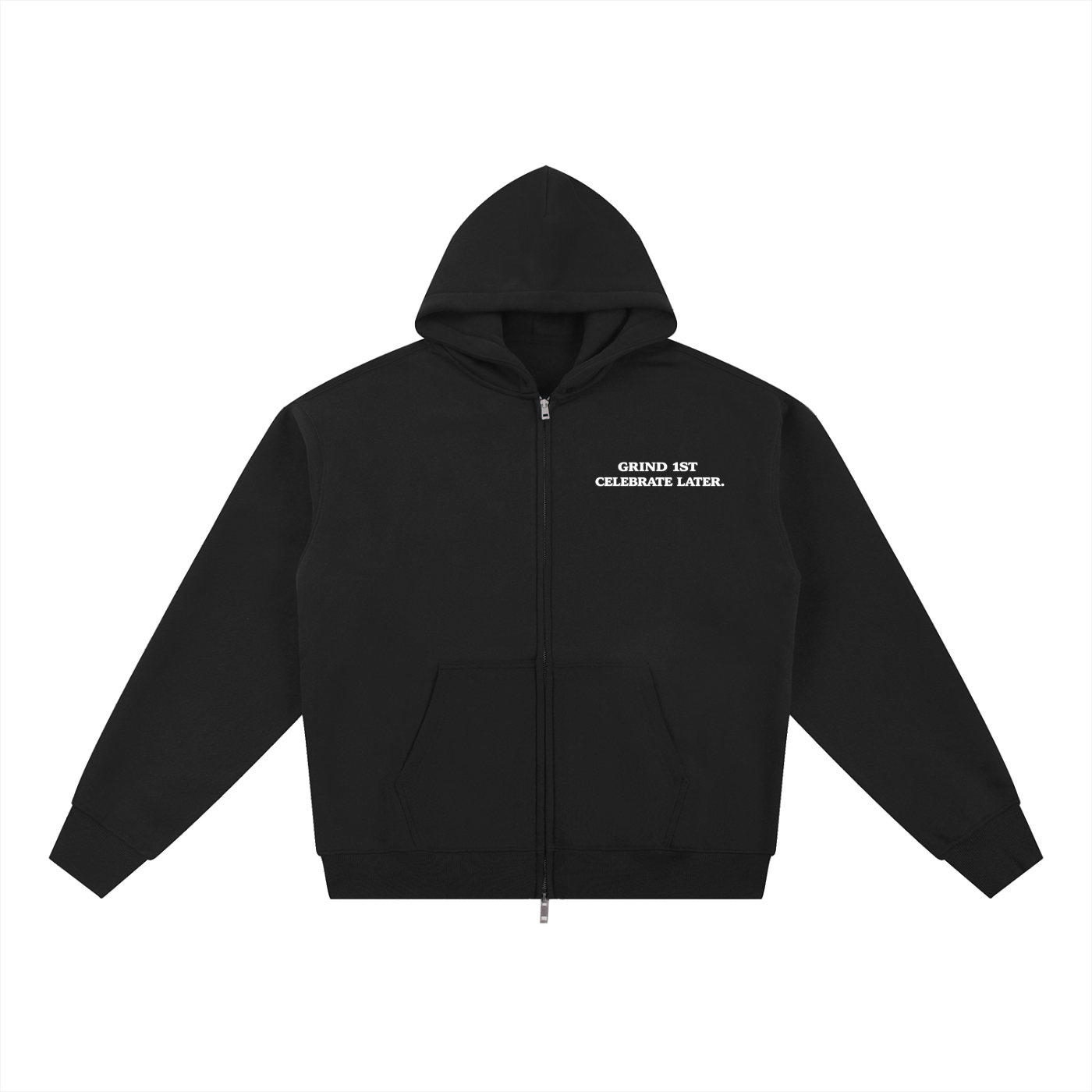 Grind First Zip Up Hoodie