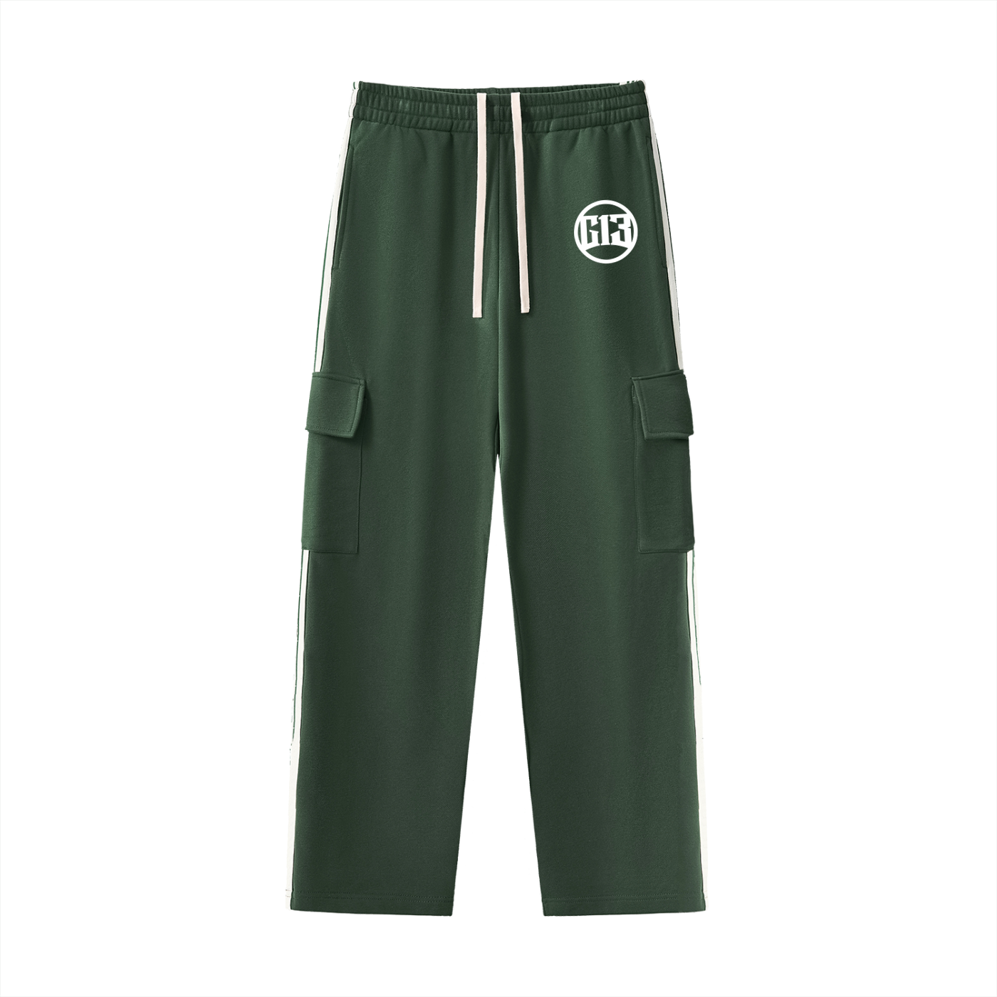 Green Athletic Pants with white stripes - G13 Athletics in Midland, Michigan, United States