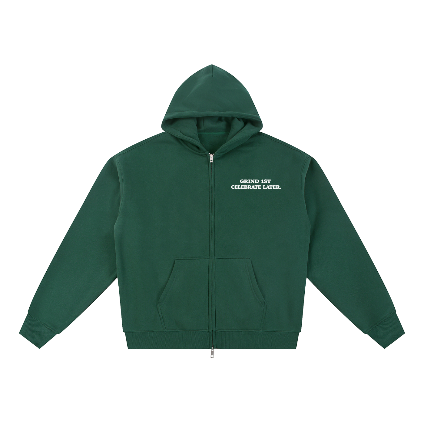 Grind First Zip Up Hoodie