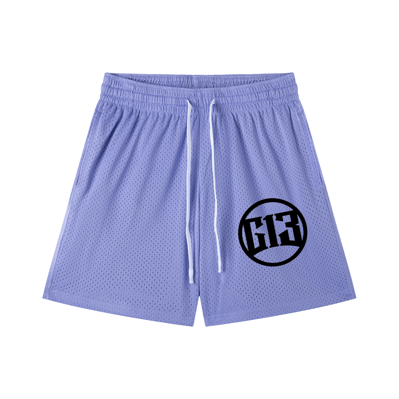 Mesh Drawstring Shorts
