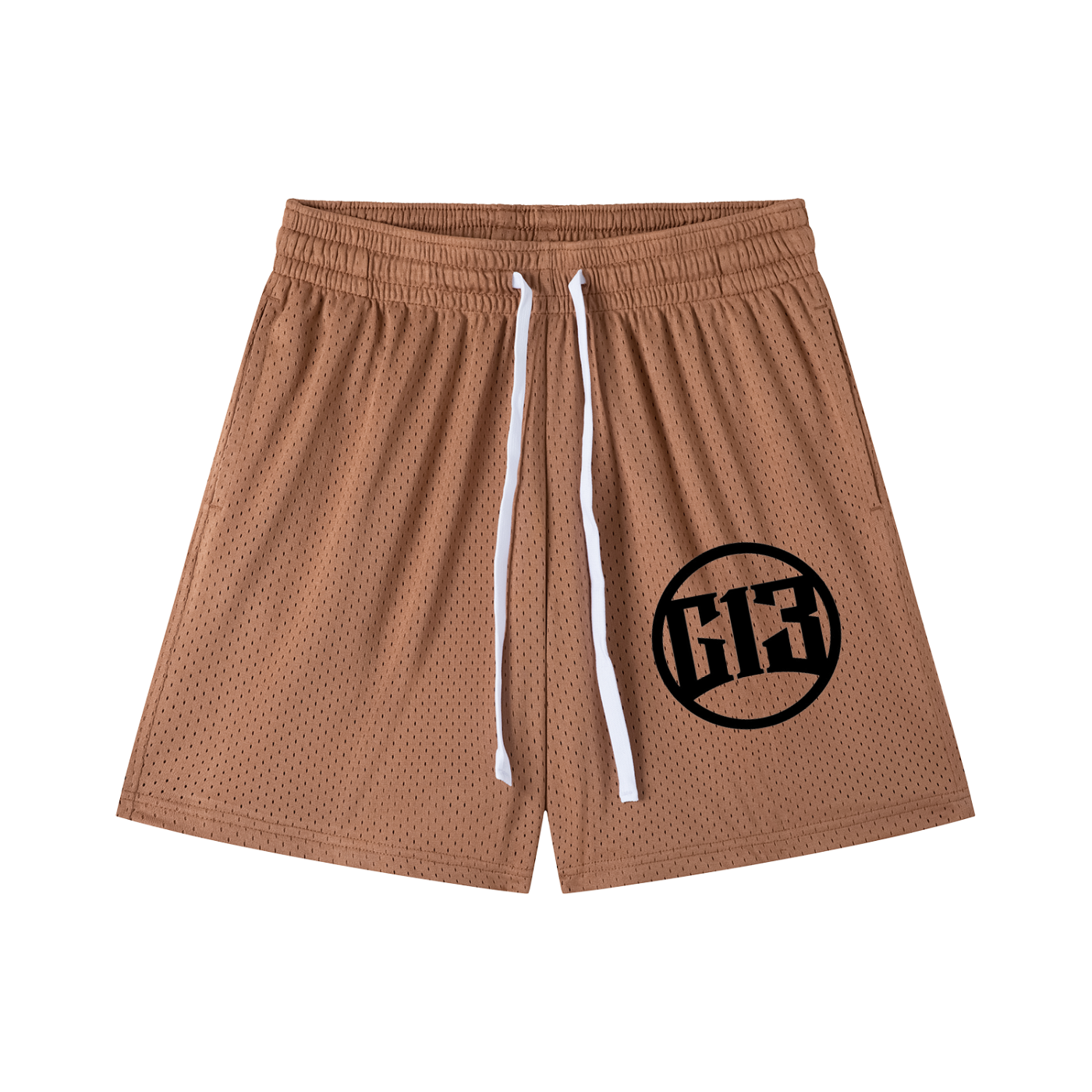 Mesh Drawstring Shorts
