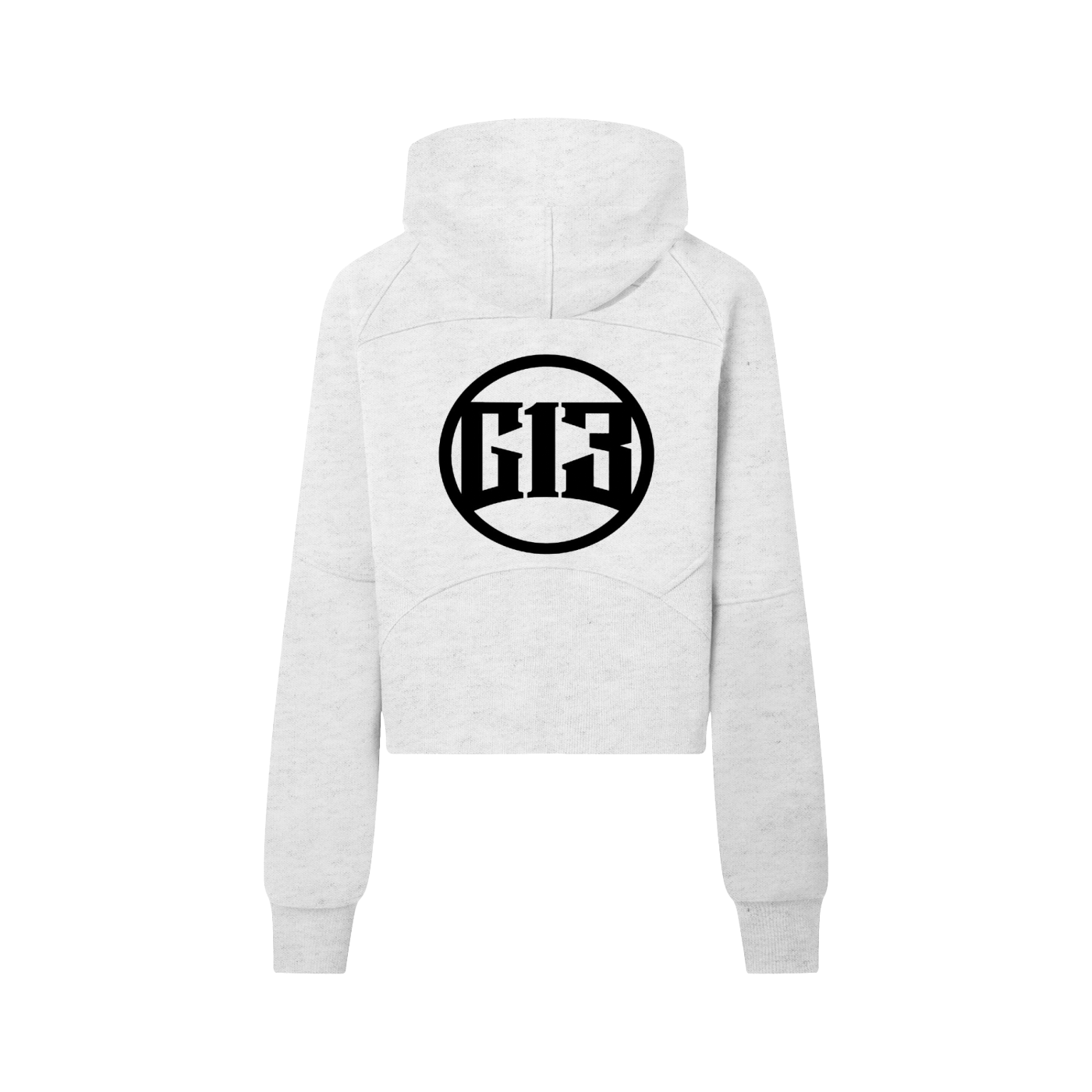 Cropped Half-Zip Hoodie