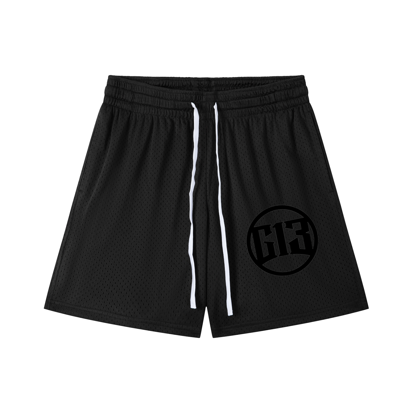 Mesh Drawstring Shorts