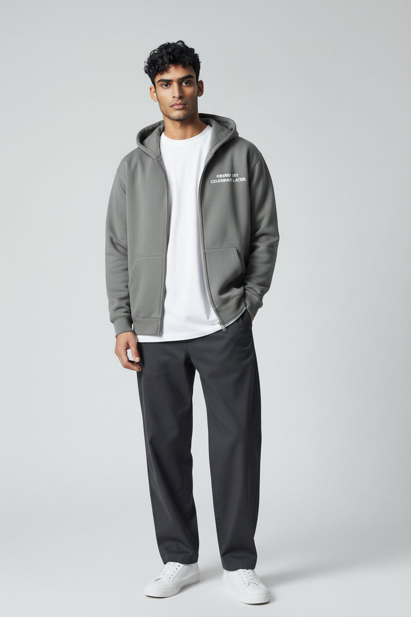 Men's grey athletic zip-up - G13 Athletics in Midland, Michigan, United States